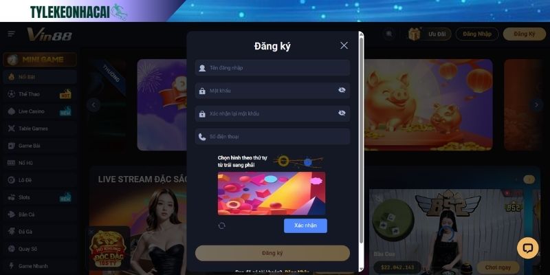 Đăng ký thành viên liền tay nhận voucher nạp đầu khủng